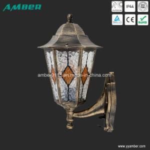 Six Lead Glass Garden Light with Sensor