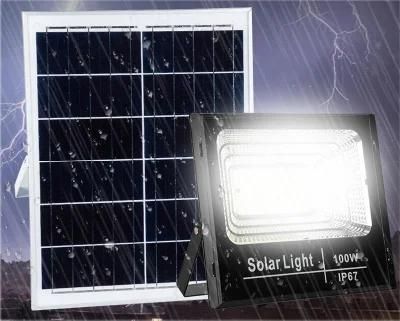 High Lumen High Bright IP67 Outdoor Waterproof Camping SMD 40W 60W 100W LED Solar Flood Light