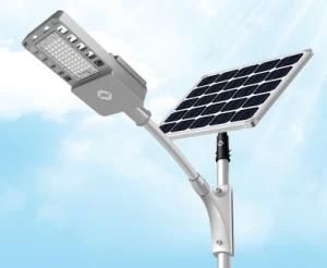 30W Solar LED Street Light for Outdoors with IP 65 Waterproof Function for Rainy Day