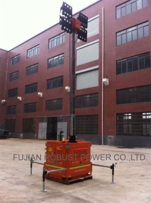 LED Light Tower for Road Works Power Generation Manufacturer