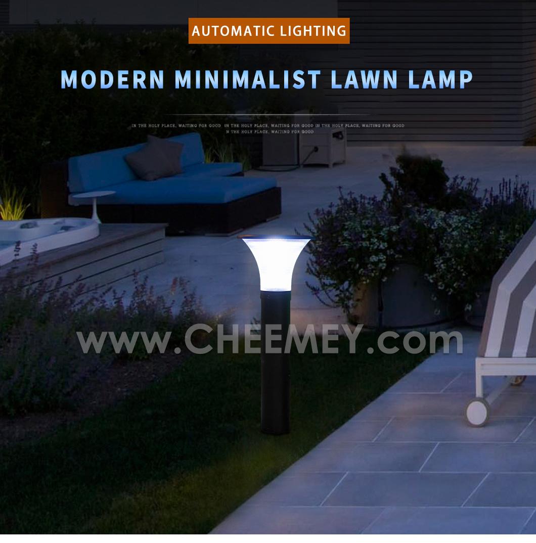 Outdoor LED Solar Power Wall Lantern for Garden Lithium Battery