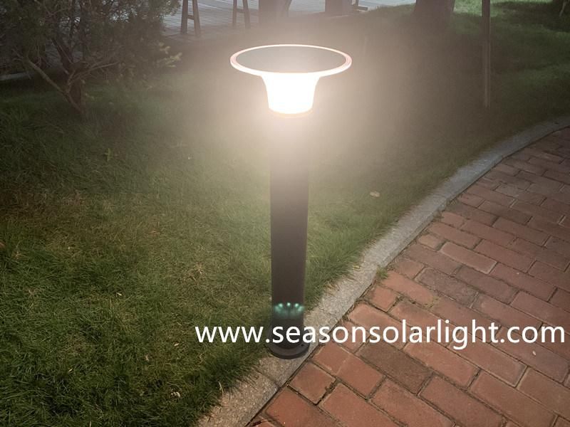 New Style Alu. Material Outdoor Lighting Solar Power LED Lighting Garden Lawn Light with LED Light