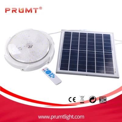 100W LED Solar Ceiling Light Remote Control Colorful Changing