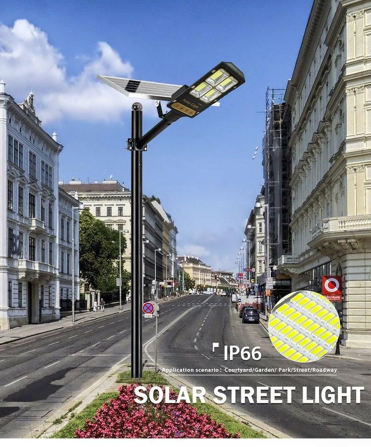 Aluminum Shell Solar LED Light Outdoor 120W Solar Power Street Light