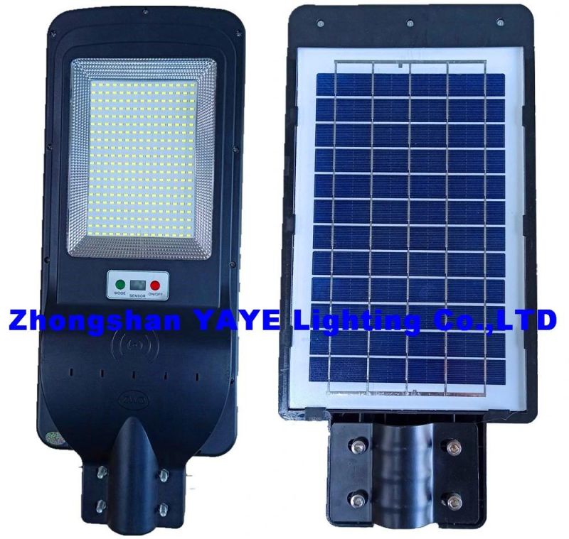 Yaye 2021 Hot Sell 60W All in One Solar LED Street Garden Road Lamp with Remote Controller