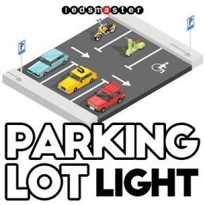Easy Repair LED Parking Lot Light Fixtures, LED High Power Flood Light 240W