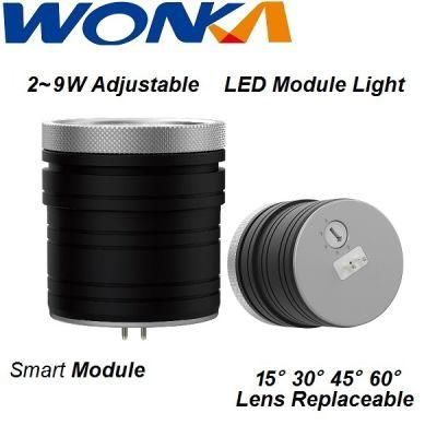 Variable Power 2~9W LED MR16 Module Spotlight Bulb for Outdoor Lighting