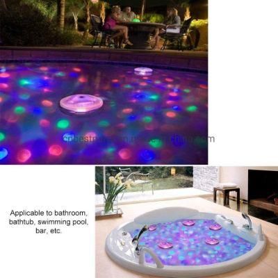 RGB LED Underwater Disco Aqua Glow Light Show Pool Pond SPA Hot Tub Floating Lamp