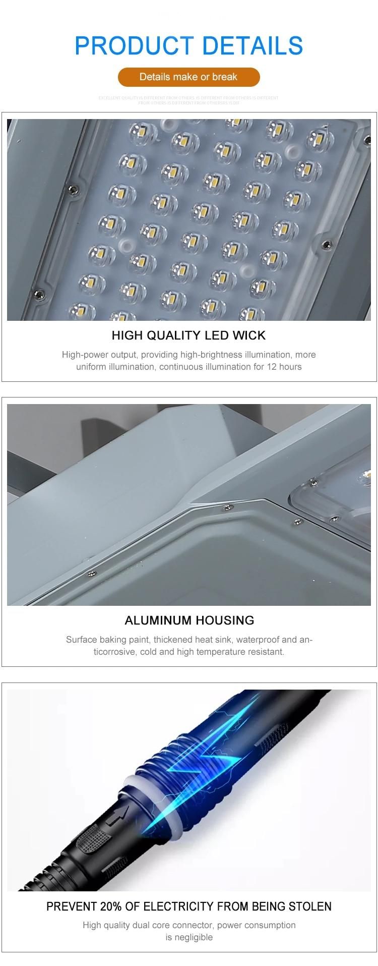 High Brightness Factory Price Wholesalers 60W 100W 200W Aluminium Garden Outdoor Waterproof IP65 LED Solar Street Light Solar Light CS-Tyhf