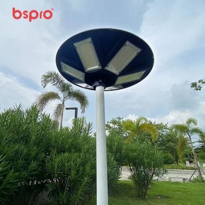 Bspro Motion Plastic Outdoor IP65 Waterproof Light Integrated Solar Garden Lights