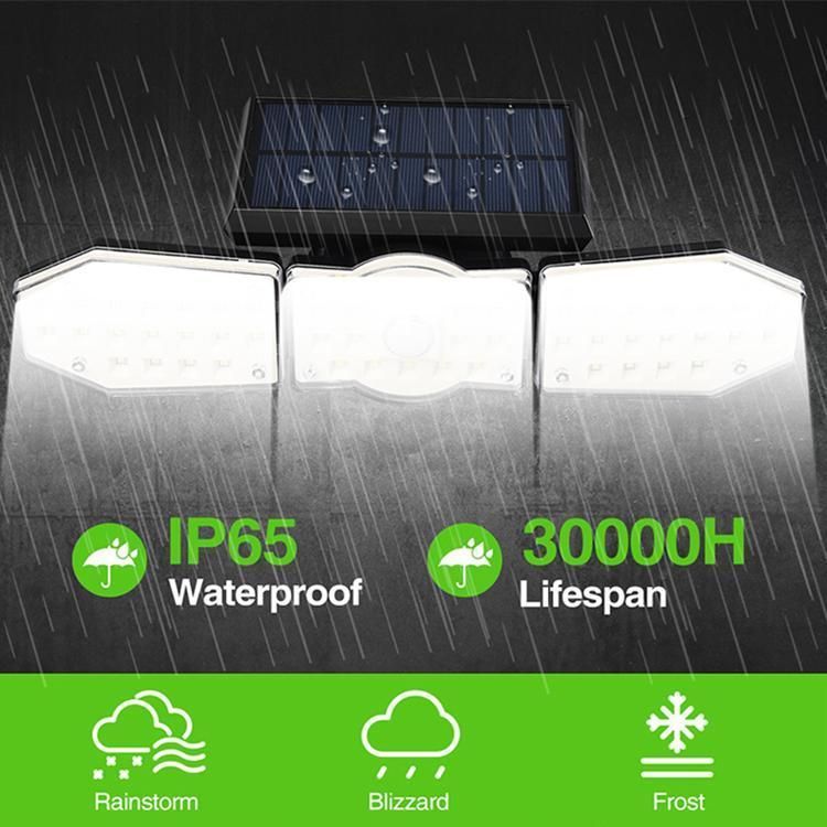 Outdoor Garden Solor LED Spot Light, LED Security Lamps, Waterproof LED Projectors Wall Lights