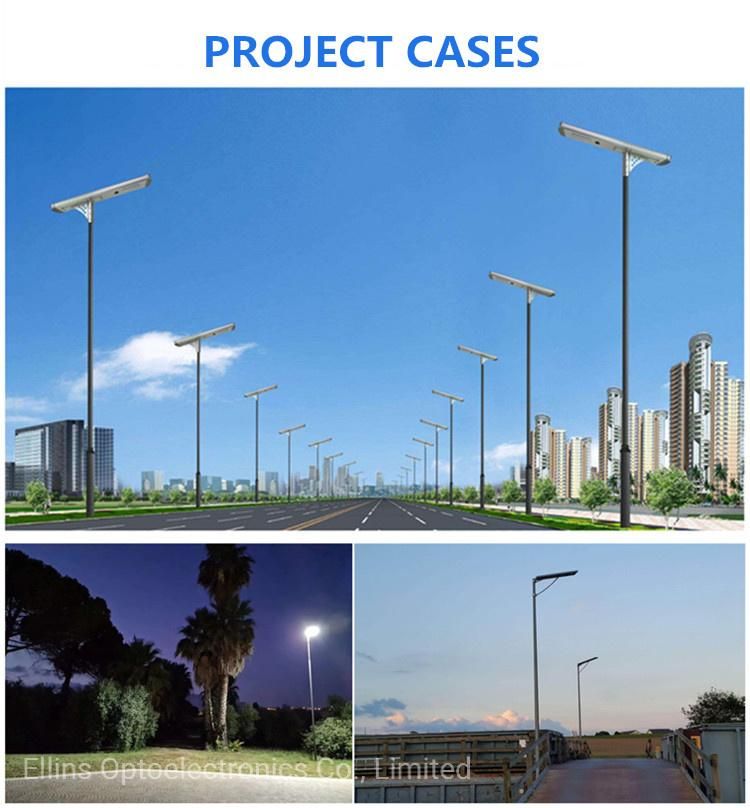 6000K 100W 120W High Lumen LED Solar Street Lighting for Roadway