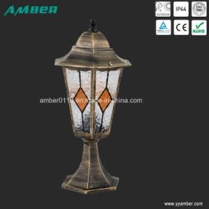 Gold Glass Outdoor Wall Light for Garden
