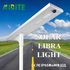 30W Patent Outdoor All-in-One Solar LED Street Light with Motion Sensor