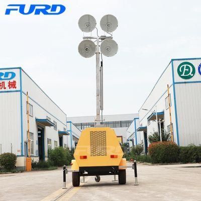 3 Sections Telescoping Mast 9m Outdoor Emergency Trailer Light Tower Fzmdtc-1000b