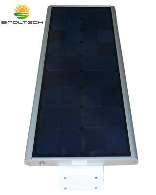 All in One 80W Lampara Solar LED Integrada