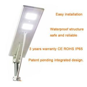 30W Motion Sensor Integrated Solar Street Light