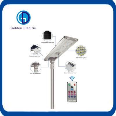 Manufacturer for 10W 30W 40W 60W 100W 120W IP66 All in One Solar Powered LED Street Lights