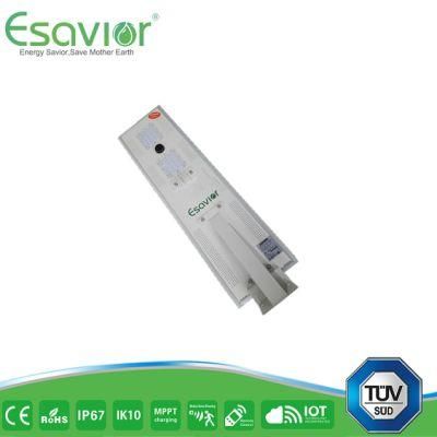 Esavior 4000-4800lm LED Light Source Solar Street Lights Solar Lights for Outdoor Lighting