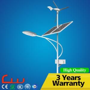 90W Power 6000k 8m LED Solar Wind Hybrid System