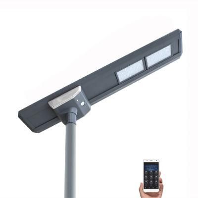 Nh 40W RoHS Certification Lighting Hot Zinc Pole Tail Plaza off-Grid Solar Street Lamp