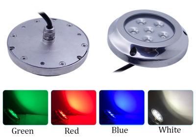 316L Stainless Steel IP68 36W 12V Crees Pool Underwater Boat LED Light for Night Fishing