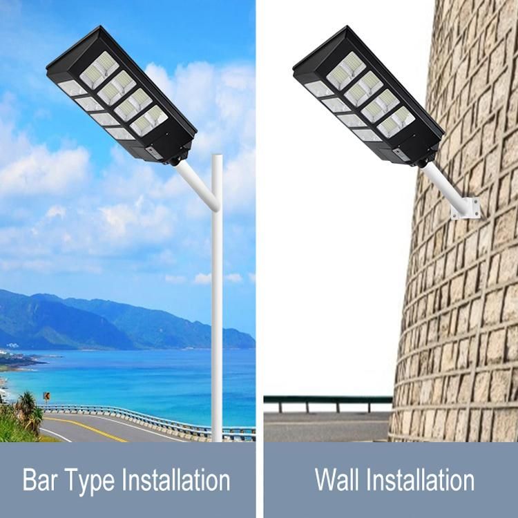 Intelligent LED Solar Street Light with High Brightness