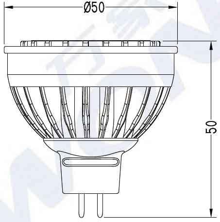 Latest Style LED Spotlight Bulb 25W 3000K Warm White Halogen Lamps Replacement