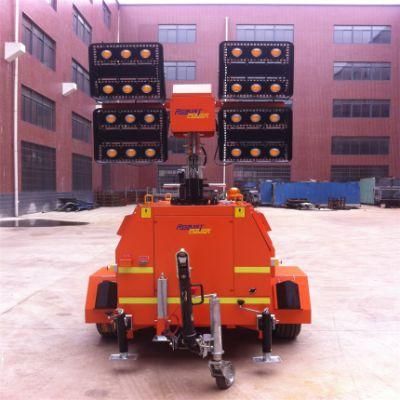 Hot Sale LED Mobile Lighting Tower for Outdoor Work
