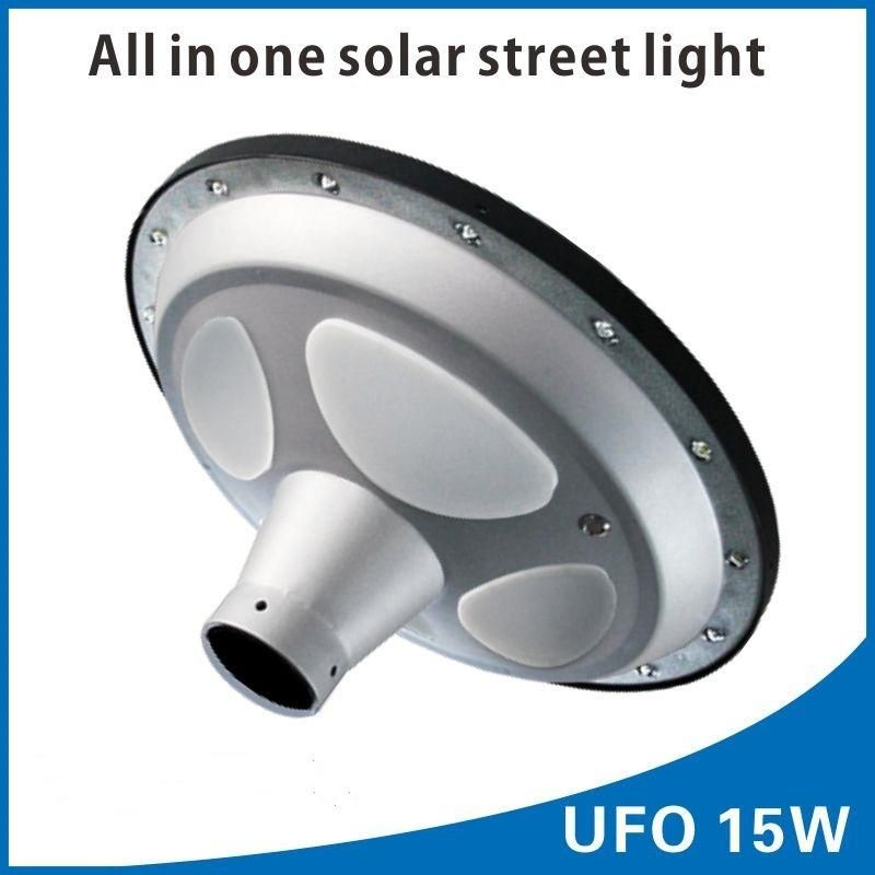 UFO LED Solar Light Lamp 15W 6500K LED UFO Solar Garden Light
