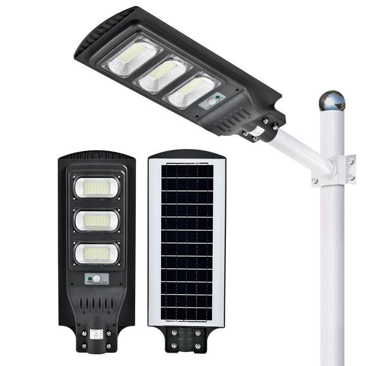2 Years Warranty Outdoor IP65 Waterproof All in One LED Garden Solar Sensor Light Solar Street Lighting