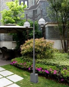 Outdoor LED Courtyard Solar Street Lights for Garden Path Road