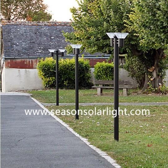 High Power LED Lighting 2m Pole System LED Outdoor Solar Garden Light with LED for Yard Lighting