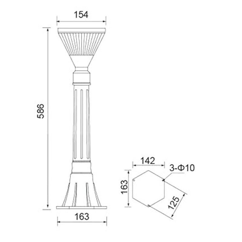 High Quality Outdoor Light Technical Solar Lighting Garden Lawn Light