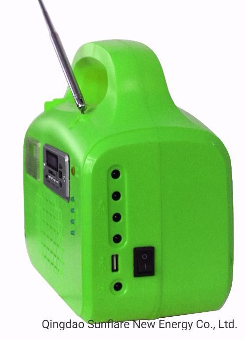 New Hot Sellings Green Solar Power System for Home Lighting and Charge Mobile Phone