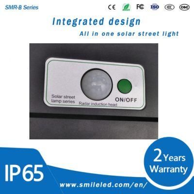 Wholesale IP65 Waterproof Outdoor 50W 100W 20W 300W All in One LED Solar Street Light