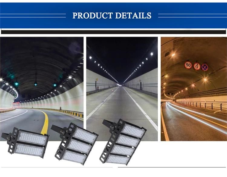 High Lumens 5 Years Warranty Super Competitive Modular Sports Feild Lighting 150W-600W LED Tunnel Light LED Flood Light