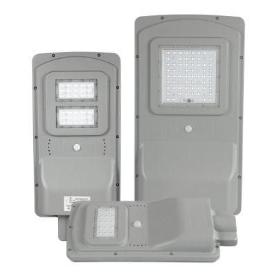 Aluminium Outdoor Waterproof IP65 LED 10W 20W 30W All-in-One Solar Street Light Integrated Solar Light Street Light with Motion Sensor