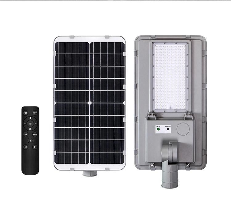 High Lumen Integrated Outdoor Solar Street Light 100W Smart Foldable