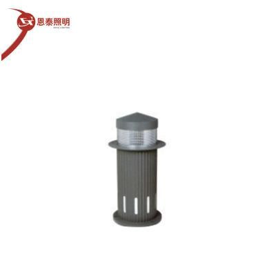 Casting Alumimun LED Solar Bollard Light with LiFePO4 Lithium Battery