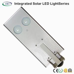 15W Integrated Double Light Source LED Solar Street Light with Motion Sensor