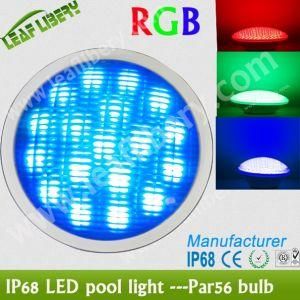Le Dimmable RGB LED Swimming Pool Lights 18W PAR56 LED Underwater Light Color