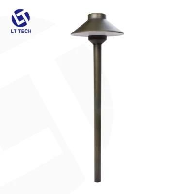 Lt2401 New Low Voltage Bronze Finished Fixture Integrated Path Light for Gardening