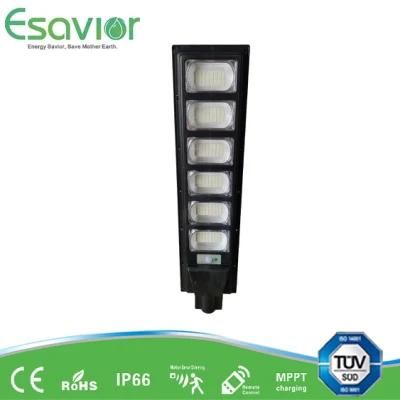 All in One Integrated Motion Sensor Solar LED Street Light 30W to 180W