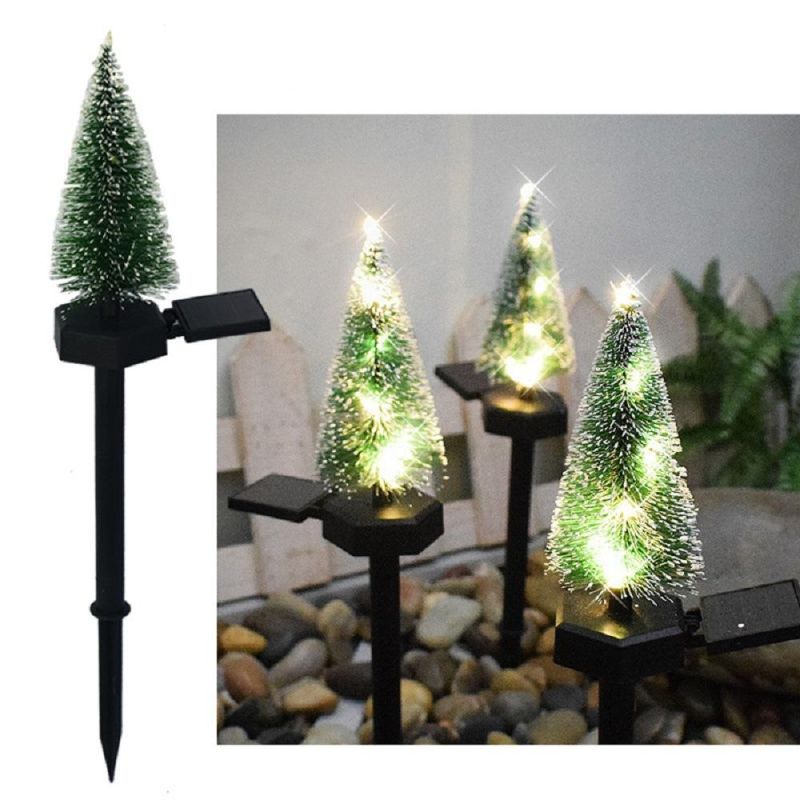 Christmas Festival Outdoor Garden Decoration LED Christmas Tree Light Plug-in Decor Lamp Wyz18470