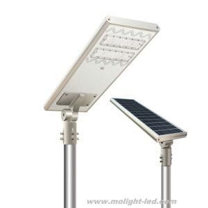 Lampara Solar Con Panel Todo Integrado 40 Watts LED Chips Bridgelux Solar Street Lamp