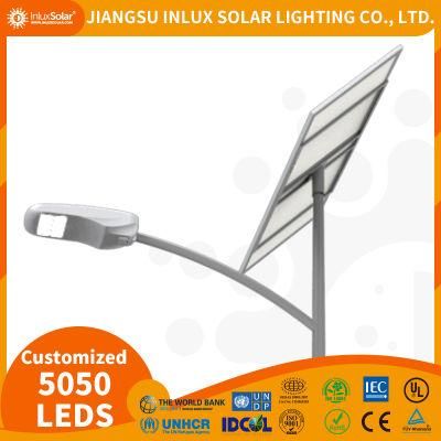 New Arrival Cheap OEM 12m 120W Single Arm Alleys LED Solar Outdoor Lighting Supply to Un
