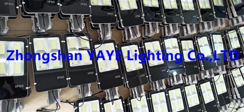 Yaye Hottest Sell Outdoor Aluminum 200W Solar LED Street Road Garden Wall Light with 1000PCS Stock/Remote Controller/ 3 Years Warranty/ Waterproof IP67