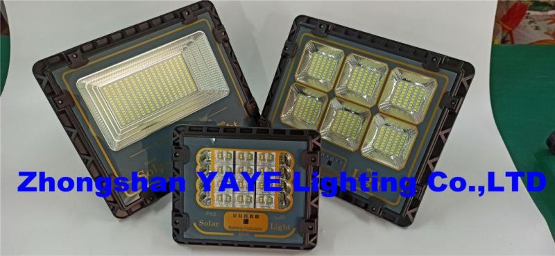 Yaye 2021 Hot Sell 100W Solar Rechargeable Emergency Portable LED Flood Lights (Available Watt: 100W/150W/200W/300W/400W)