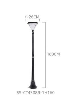 Bspro IP65 Integrated Outdoor Waterproof Lamp Landscape Lights LED Solar Garden Light